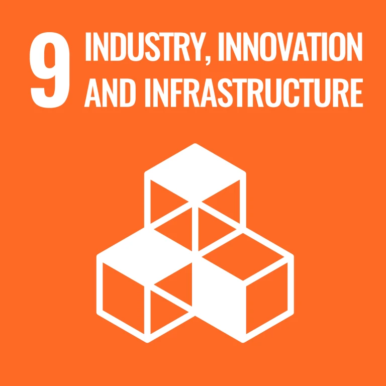 Icon SDG9 - Industry, Innovation and Infrastructure